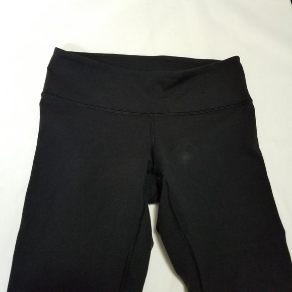 Lululemon Black Luon Low Rise Wunder Under Crop - Picture 4 of 7